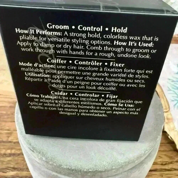 🎉🚨SALE🎉🚨Ecru Texture Dry Wax ~ Full Size New in box! - Picture 3 of 6